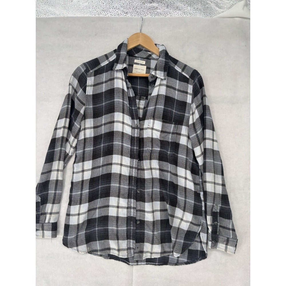 American Eagle Ahh-Mazingly Soft Flannel Size S Button Up Long Sleeve Shirt